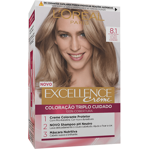 EXCELLENCE Crème 8.3 Louro Claro Dourado